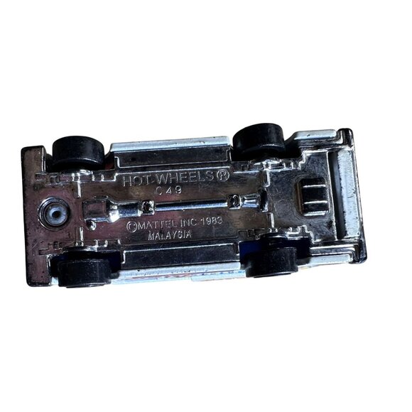 Hot Wheels 1983 Friburgers Grill Food Utility Truck Diecast Good Condition - Picture 5 of 5